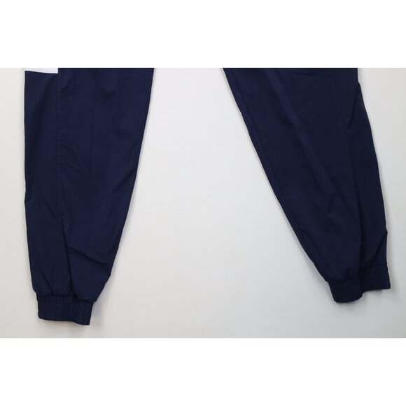 Nike Air Jordan Mens Small Line Jumpman Windbreaker Joggers Pants Navy Blue - Picture 4 of 13